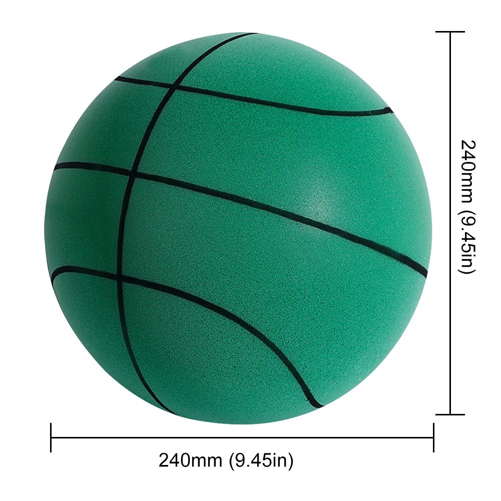 Kids Bouncing Mute Basketball 18/21/24cm Indoor Squeezable Silent Basketball Lightweight Small Basketball Hoop Bounce Football