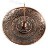 JULANIE Incense Incense for Buddhist Interior Incense Incense for Relaxing Coffee Shop Holder, Burner, Multifunctional, Altar, Burner, Brass, Plate,