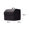 Car Trunk Storage Box Sturdy Container PU Leather for Suvs Vehicles MPV