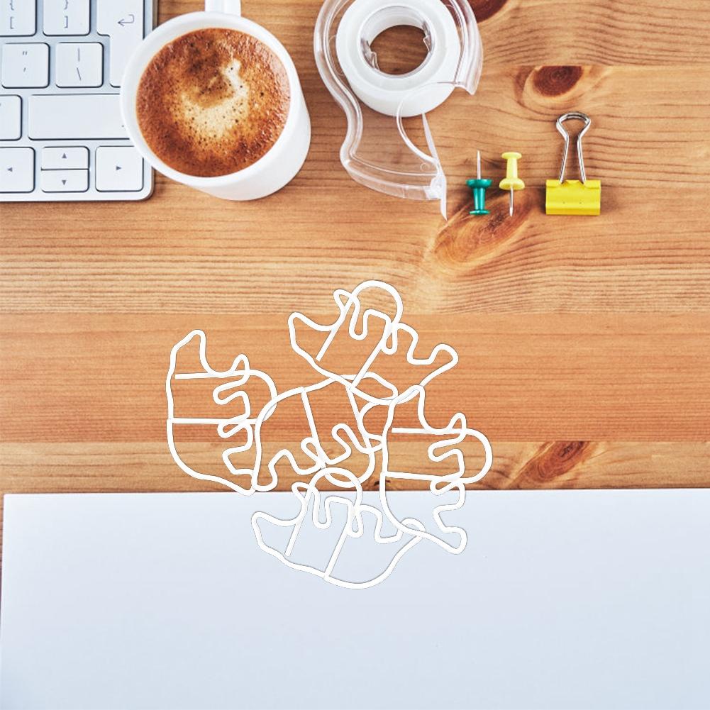 12 st Gemklämmor Björnform Foton Anteckningar Skrivmaterial Kontor Skolmaterial