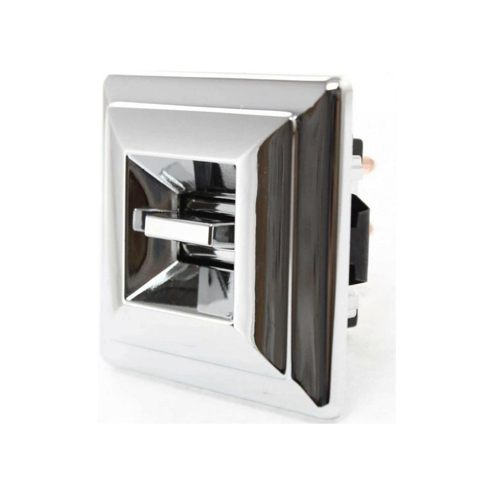 Chrome Power Window Switch Pair Set of 2 For Chevy GMC Pontiac