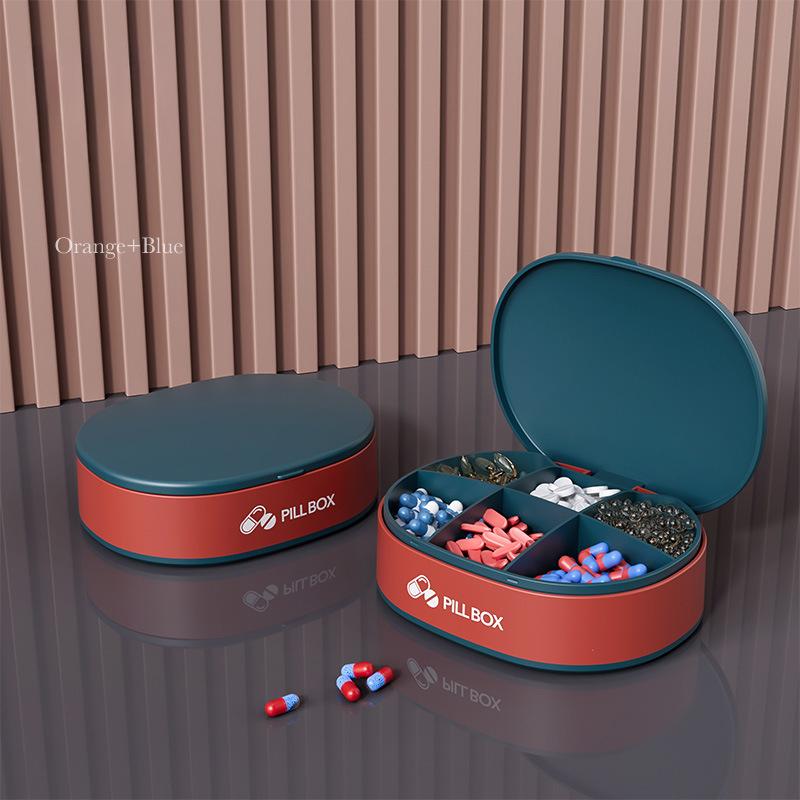 Portable Medicine Box, Mini Mini Medicine Box, 7-day Medication Box, and Pill Box for Packaging