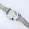 Best-Selling Men's Automatic Skeleton Watch, Stainless Steel Large Dial Luminous Design