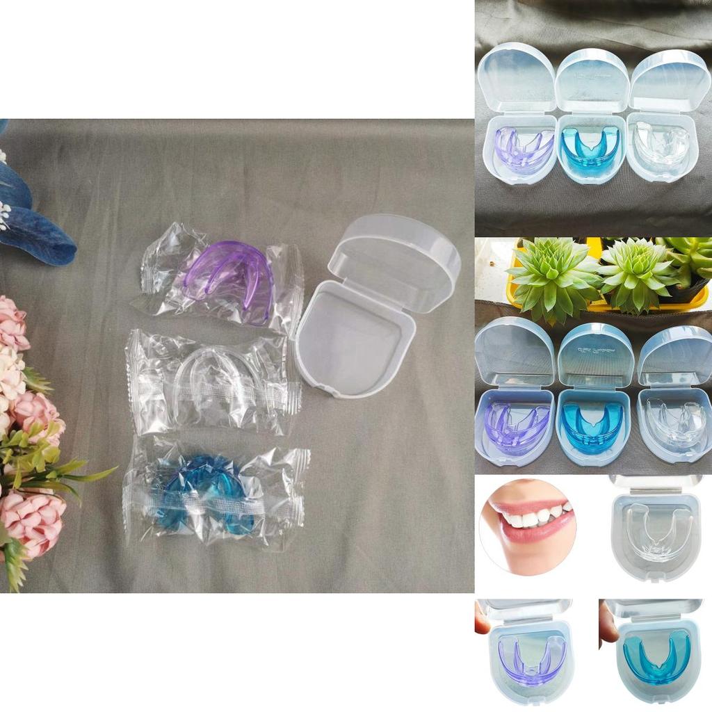 Double-sided Dental Mouth Guard Gum Shield Teeth Night Teeth Grinding Sleep Aid