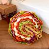 1 PC International Round Delicacies Automatic Folding Umbrella - Cartoon Pattern, Portable & Foldable Design with 18 Ribs, Christmas Birthday Gifts
