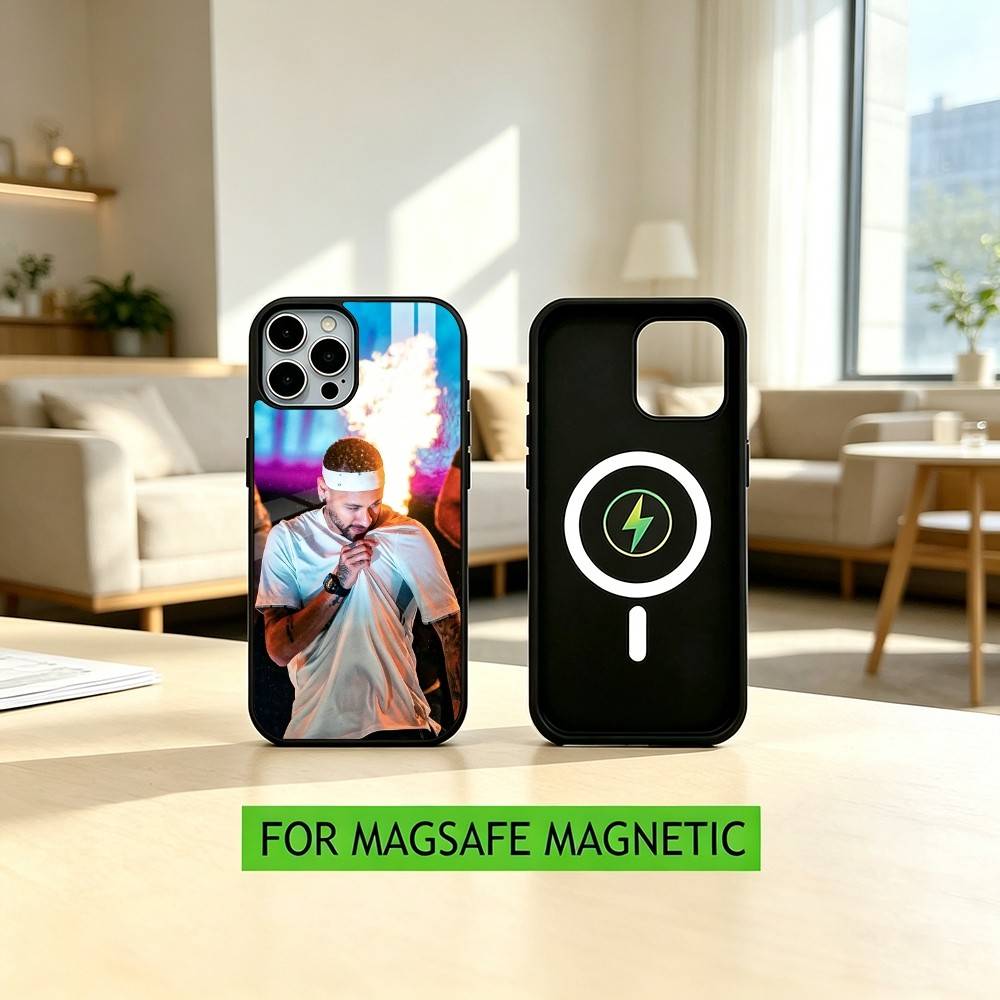 N-Neymar J-jr Fußball 10 Handyhülle Für iPhone17,16,15,14,13,12,11 Plus,Pro Magnetisch mit Magsafe Kabelloses Laden