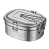 201 Stainless Steel Double-Layer Lunch Box