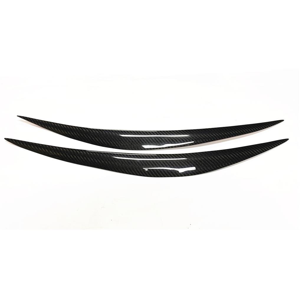 Scheinwerfer Augenbraue Trimmen Für Infiniti FX37 FX35 FX50 2009-2013 Carbon Faser Auto Scheinwerfer Augenlid Vorne Kopf Licht lampe Abdeckung