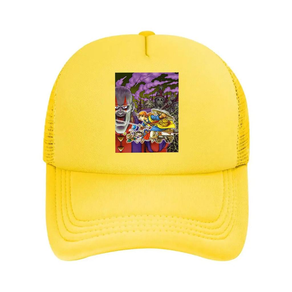 Anime Repeat Manga - Inspired, Fantasy Quest Art Design Mesh Baseball Cap