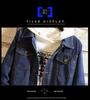 2023 Spring New Men's Slim Denim Jacket: Korean Style, Large Size Casual Coat