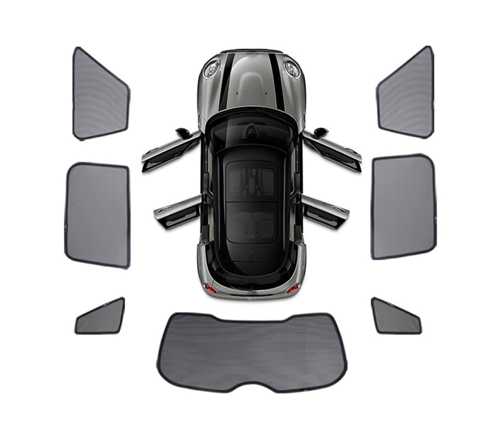 

HEINMO Car Side Window UV and Sunshades for Cooper JCW and Clubman Sunshades, Visors, Protection, Covers, S-One, R60, F54, F55, F56, F60, Countryman,