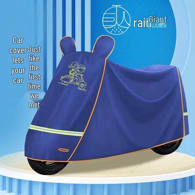 Strapazierfähige Vollabdeckung für Elektro-Motorrad & Roller - Sonnen- & Regenschutz