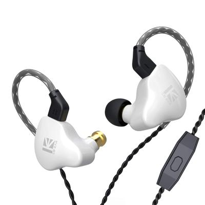 Yinyoo Earphones with Heavy Wired Canal Sound Isolating Inner 2pin for Commuting To KBEAR KS1 with Microphone, Bass, Earphones, Type, Earphones, Ear,