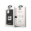 Karl Lagerfeld Nft Glitter Choupette Patch - Etui Iphone 14 Plus (Czarny)