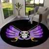 One Piece Logo Round Area Rug Carpet Rug For Living Room Bedroom Sofa Playroom Decor Nonslip Floor Mat