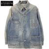 DENIME Indigon Denim ORIZZONTI Coverall Jacket 40 IndigoUsed