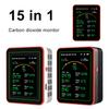 WiFi 15 In 1 Air Quality Detector APP Control Portable AQI PM0.3 PM1.0 PM2.5 PM10 Tester Household CO CO2 TVOC HCHO Tester