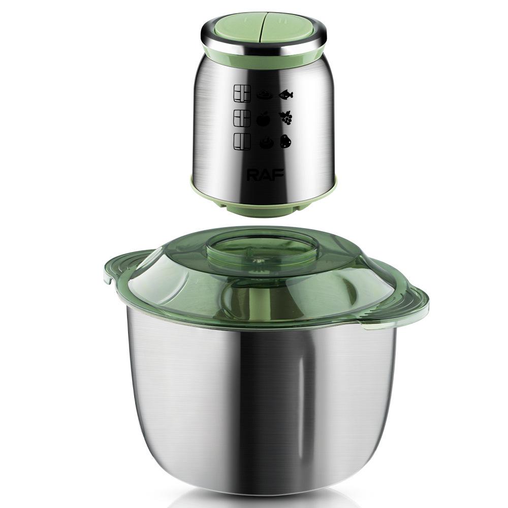 5L European & American Standard Multi-Functional Stainless Steel Electric Meat Grinder
