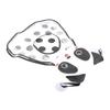 Bath Toy Organizer Animal Shape Hanging Bathroom Bathtub Baby Toy Storage Bag Holder