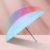 Portable Neutral Umbrella with Box UV Resistant High-density Umbrella Low Transparency Umbrella Rain and Sunny Dual-use Umbrella
