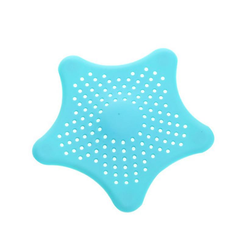 

Слив для душа, раковина для кухни, пробка для волос, фильтр-уловитель, аксессуары для ванной комнаты, сетчатый фильтр для ванны, сливной фильтр для канализации синий