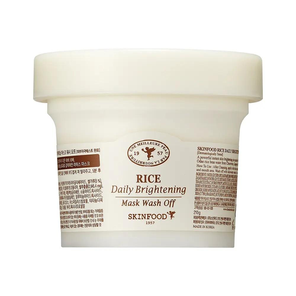 SKINFOOD Rice Daily Brightening Mask Wash Off 210g