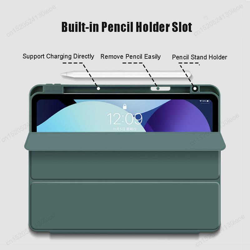 For iPad Air 5 Air 4 Case 10 10th 10.9 inch iPad Pro 11 Charging Pencil Holder Cover Magnet Funda Coque Capa
