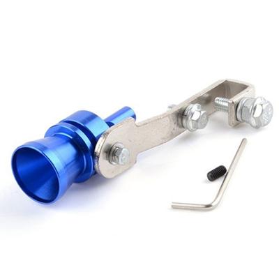 Fischio universale per tubo di scarico marmitta Turbo Sound per auto blu universale