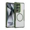 Samsung Galaxy S25 Ultra Case, Magnetic Carbon Fiber Transparent Phone Case Cover for Samsung Galaxy S25 Ultra