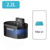 2.2L Wireless Cat Water Fountain Battery Operated Automatic Pet Water Fountain With Motion Sensor Dog Cat Water Dispenser Bowl