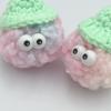 Dust Keyring Doll Dust Mong Fur Keyring Drop Pom Pom