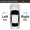 Window Control Switch Cover, Driver Side Door Switch Panel Bezel Trim, Compatible with VW Golf GTI 2 Door 2006-2009