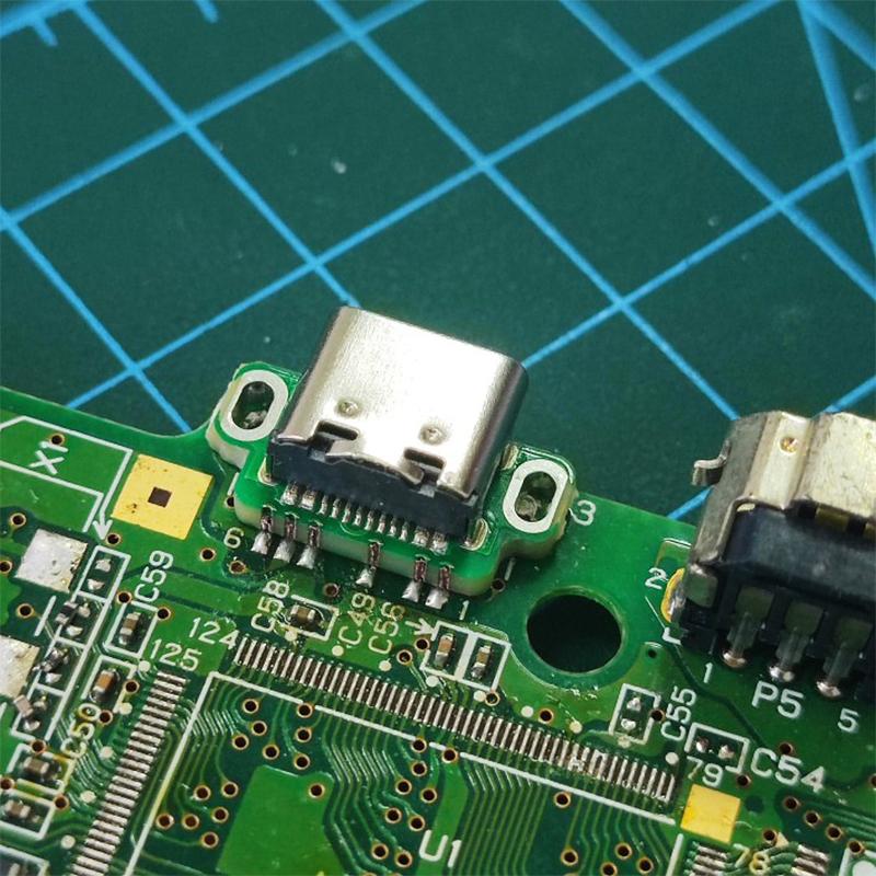 Gbasp Typec Port Nabíjecí port Pro Gbasp Usb-C W. Příslušenství pro audio modifikaci Gameboy Advance Sp Gba Sp