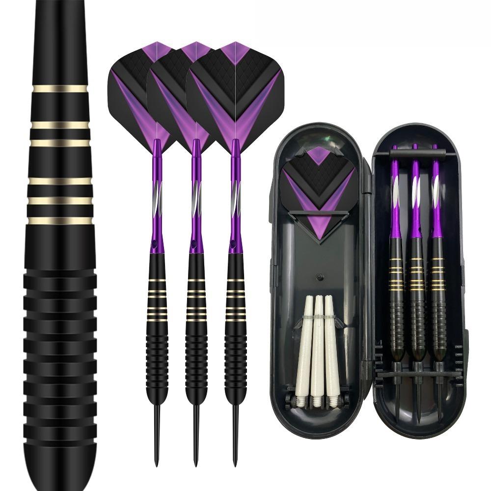 

21g Dart Set with Black Carved Shafts 3pcs a Set