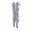 Feather Scarf Party Sequin Foil 2 Meters Long Adult Size Scarf Parties Celebrations Stage Performances Fluffy Scarf