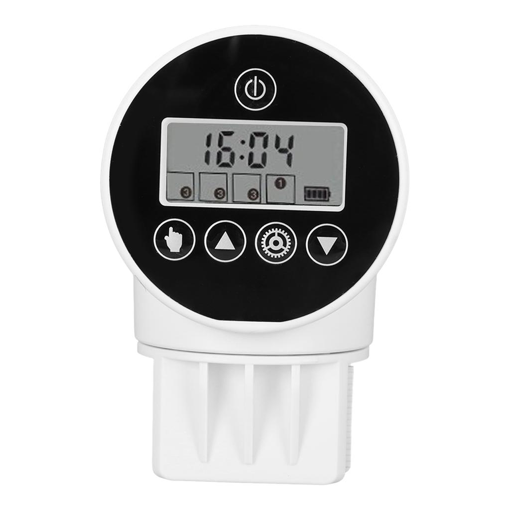 Automatischer Fischfutterautomat Wasserdicht Einstellbar Intelligent Leise Auto Fischfutter Zeitschaltuhr Spender für