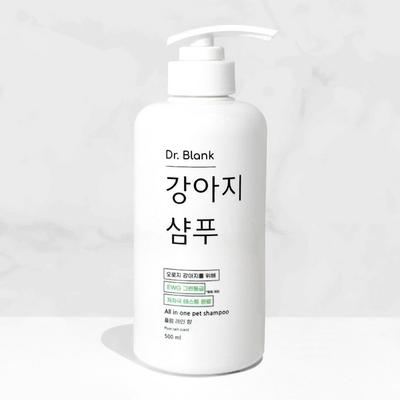 Dr. Blank Dog Hypoallergenic Shampoo Plum Rain Fragrance, Korean Pet Shampoo