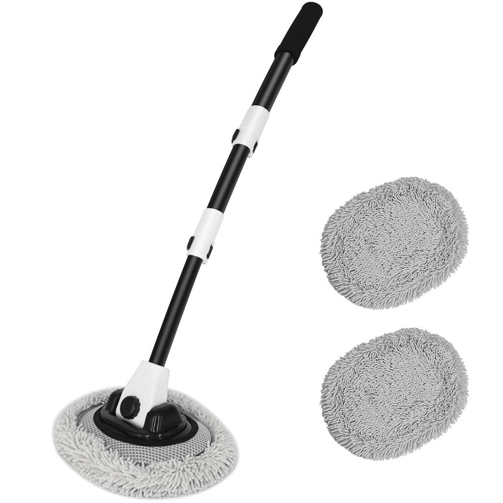 KEEVEEK Car Wash 112cm Replacement Sponge Soft Includes Switching Car Wash Roof Adjustable Car Wash Dust Water Car Wash Sponge for Car Accessories for