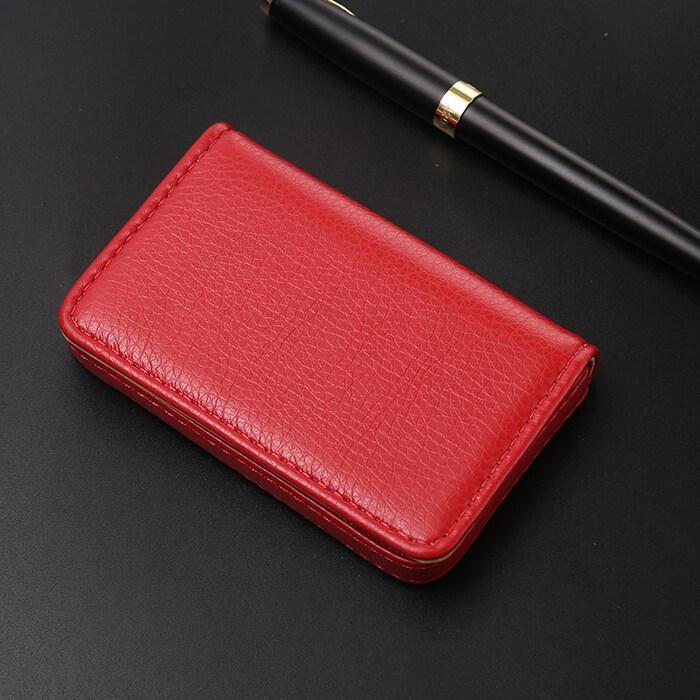 

Формальный чехол для визитных карточек, чехол для удостоверения личности, искусственная кожа, коробка для карт, мужской и женский держатель для карт, магнитная бирка для карт, сумка для офиса, товары для офиса