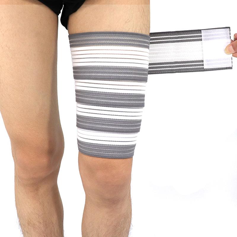 1 180Cm Adjustable Nylon Thigh Sleeve Bike Leg Warmers Calf Elastic Bandage Compression Leggings Coyoco Protector