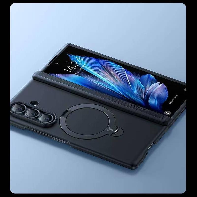 TORRAS Hülle für Samsung Z Fold 7 Halterung Rückseitenabdeckung Schale