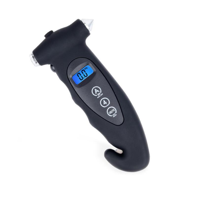 

Digital Car Tire Tyre Air Pressure Gauge Meter LCD Display Manometer Barometers Tester for Car Truck Motorcycle