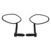 1 Pair Bike Rearview Mirrors 360 Degree Rotation Cycling Bar End Handlebar Mirror for Mountain Road