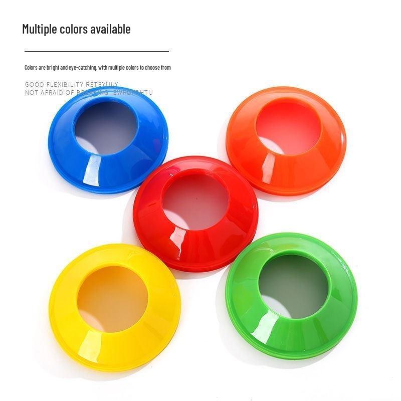 Multifunctional Basketball & Football Training Marker Disc with Large Mouth