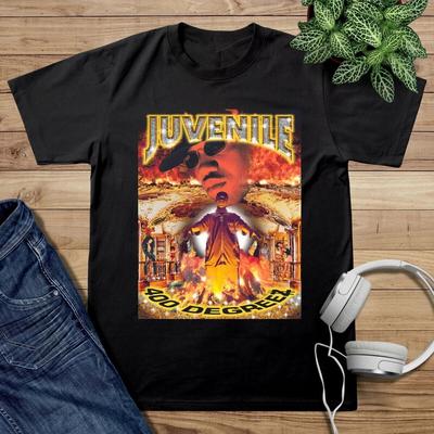Jugend 400 Degreez Jugendhemd Jugend Baumwolle Schwarzes T-Shirt