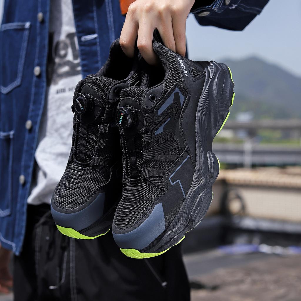 All-Season Casual Footwear Low Top Safety Shoes Steel Toe Boots Non Slip Indestructible Shoes For Warehouse & Logistics Work