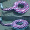 Mermaid Pool Float Tube, Giant Pool Float for Adults, Teenagers and Children, Pool Raft Float Ring for Pool Parties