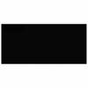 Floating Shelves Set (4 pcs) High Gloss Black 50 x 23 x 3.8 cm MDF