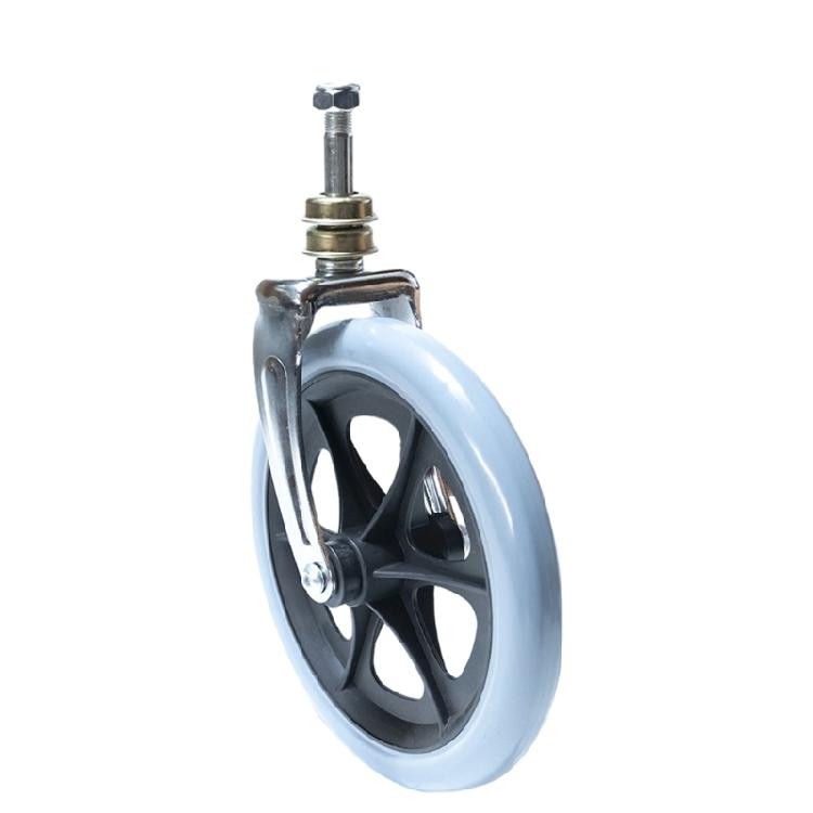 Wheelchair Wheel Replacement Parts Wheelchair Front Wheel Anti-Slip 5/6/8 Inch