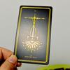 10.3*6cm Soul Cards Black Edition 78 Pcs Cards Gold Plating On Cards with Guidebook for Beginners Pocket Size